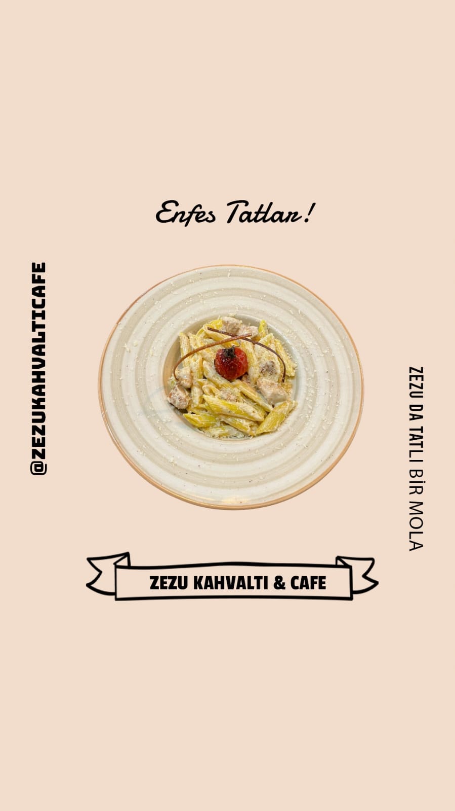 KREMALI TAVUKLU MAKARNA